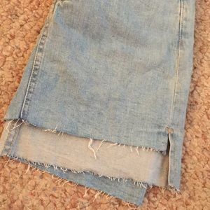 Forever 21 Skirts - Never Worn, High-Low Denim Mini Skirt Forever 21 Skirts - Never Worn, High-Low Denim Mini Skirt